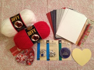 Valentine's Day Card Supplies