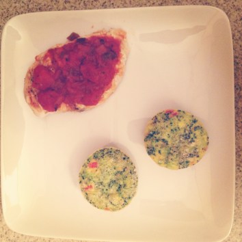 Adovcare Dinner - Salsa Chicken and Egg Souffles